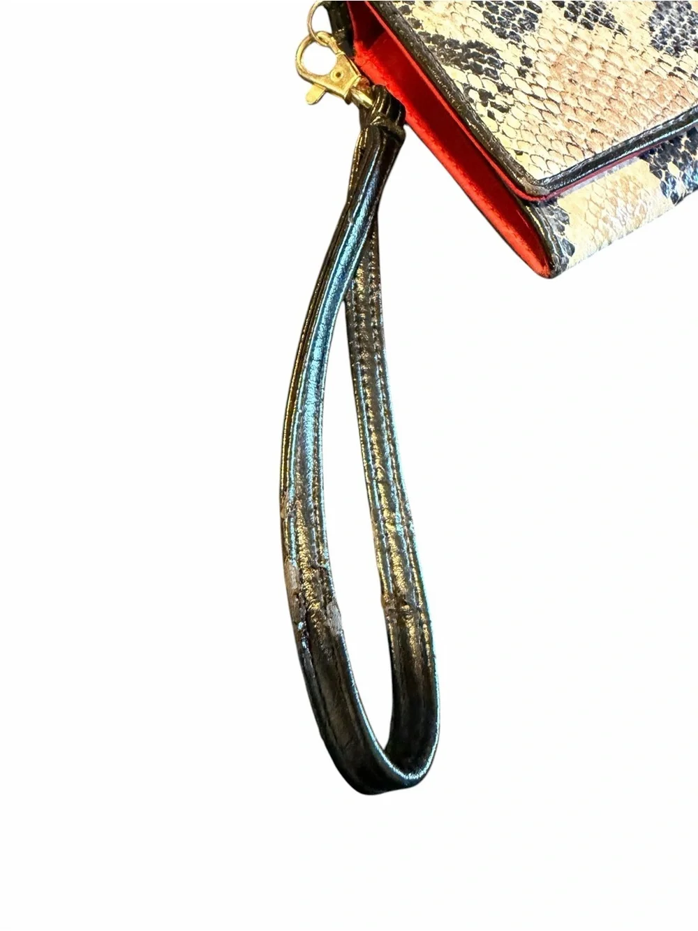 Style & Co. Snake Print Clutch/Wristlet Wallet